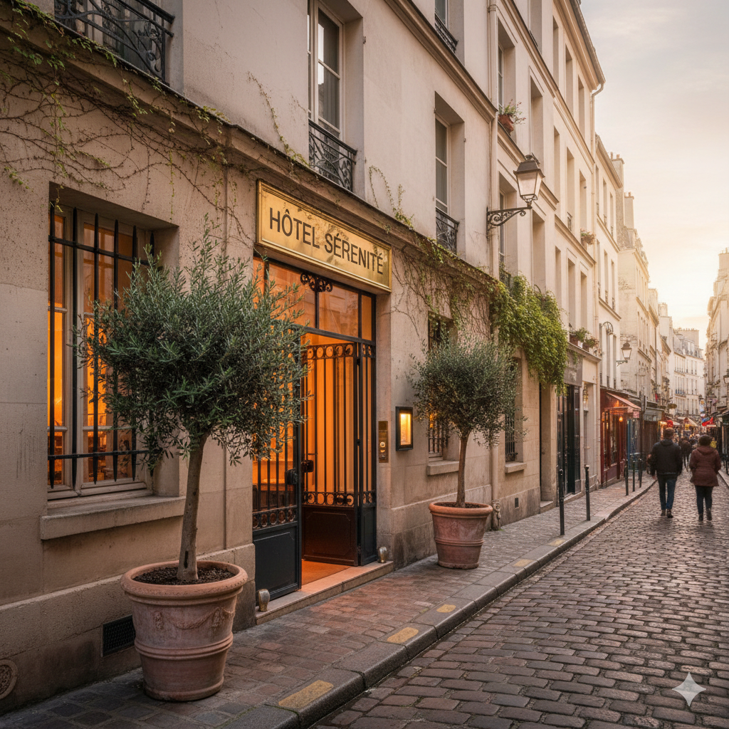 Hôtel Sérénité - wellness sanctuary in Le Marais, Paris
